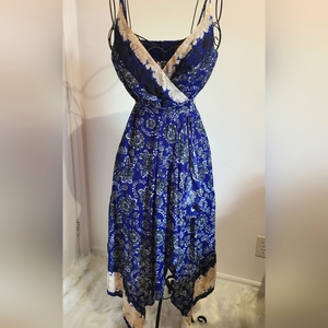 High low flower‎ dress